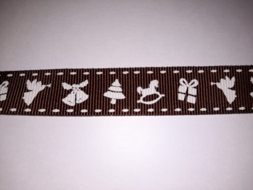 Christmas 16mm Grosgrain Ribbon