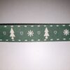 Xmas trees 15mm Grosgrain