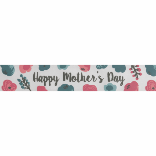 Happy Mother's Day Satin Ribbon