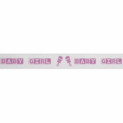 Ribbon: Grosgrain: Baby: Pink