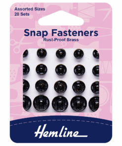 20 Assorted snap fastening