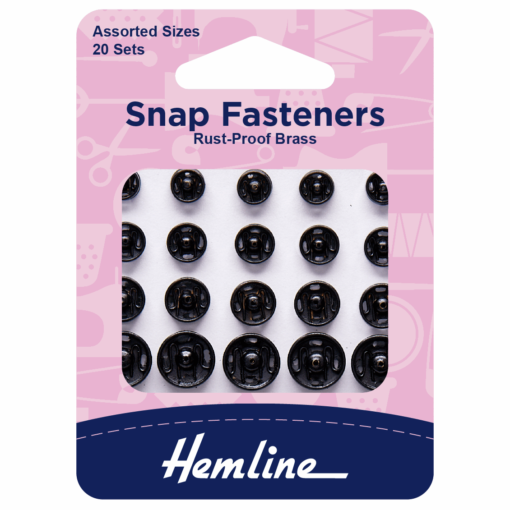 20 Assorted snap fastening