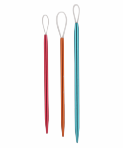 set of three Knitpro needles