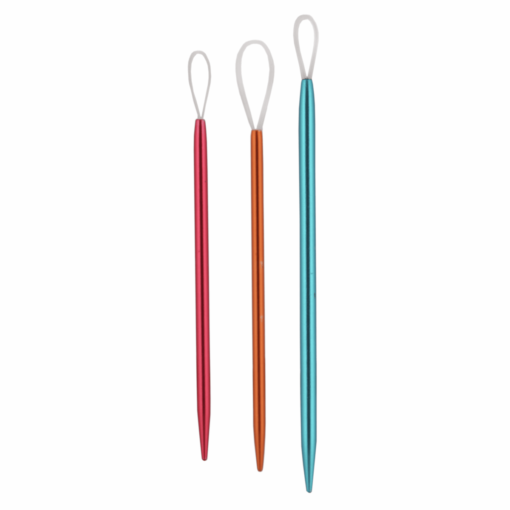 set of three Knitpro needles