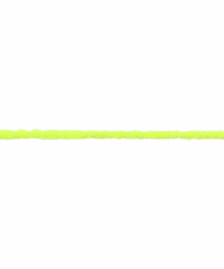 Fluorescent Yellow Fuzzy 2mm Elastic