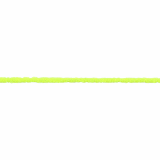 Fluorescent Yellow Fuzzy 2mm Elastic