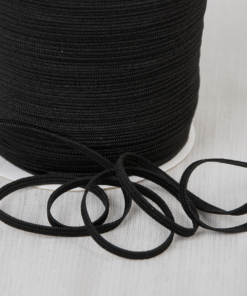 5mm Black Elastic