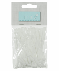 Adjustable Mask Elastics: White