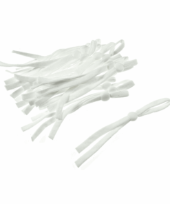 Adjustable Mask Elastics: White