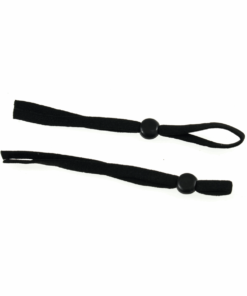 Adjustable Mask Elastics: Black