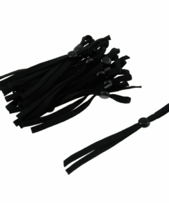 Adjustable Mask Elastics: Black