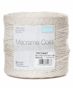 Macramé Cord Cotton Natural